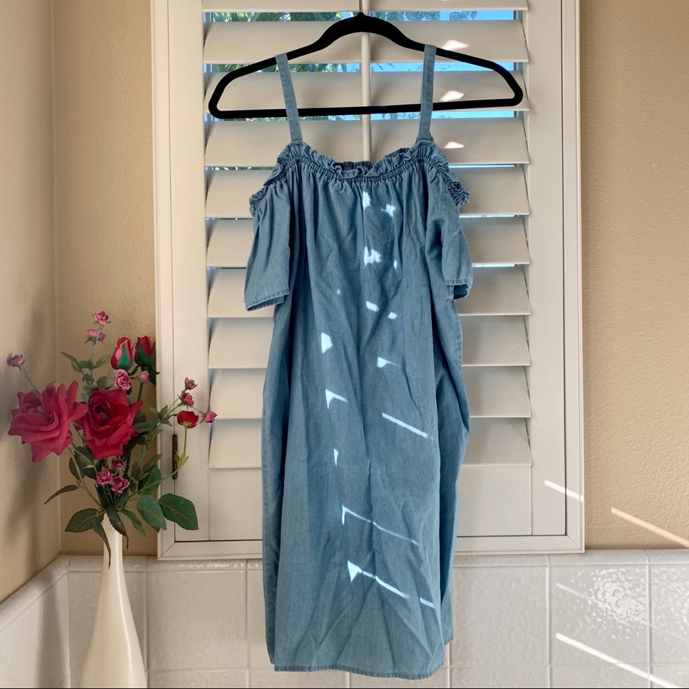 ZAFUL Bare Shoulder Dress (Size S)